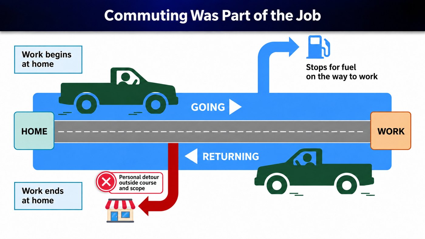 Commuting Was Part of the Job